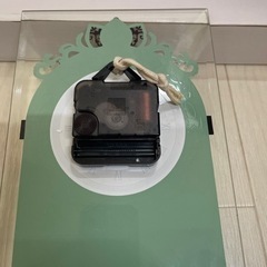 ミラー付き掛け時計の画像
