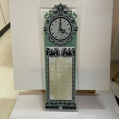 ミラー付き掛け時計