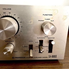 アンプ　ジャンク品（パイオニア）　※ 一旦25日までの画像