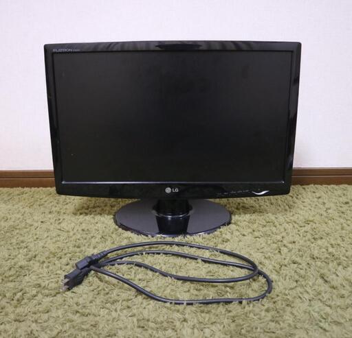 【美品】　家電　LG　PCモニター　21.5インチ