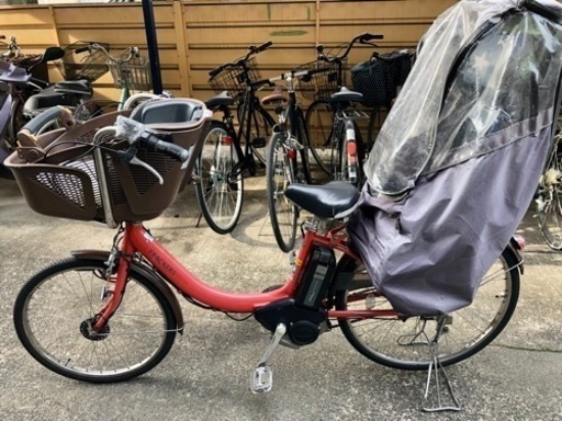 【取引先決定】 3人乗り電動アシスト自転車 ヤマハ8.9Ah