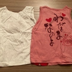 ドキンちゃん&ベビーミニー　ノースリーブ　90の画像