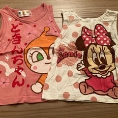 ドキンちゃん&ベビーミニー　ノースリーブ　90