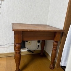 ヴィンテージ サイドテーブル　アンティークの画像