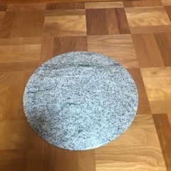花器　石製品　フラワースタンド　石の皿　１の画像