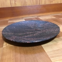 花器　石製品　フラワースタンド　石の皿　２枚の画像