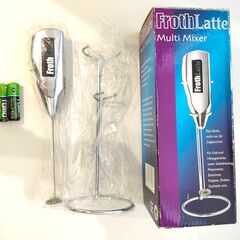 【未使用品】カフェラテ・カプチーノ用ミルクフォーマー　Froth...