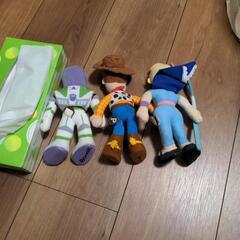 トイ・ストーリー　自立ぬいぐるみ　3点セットの画像