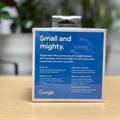 【新品未開封】Google Home Mini / スマートスピーカーの画像