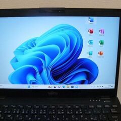 🐱【超美品】富士通ノートパソコン 13.3インチ FHD | i5 Intel Core i5 10310U クアッドコア | 8GB DDR4 | 128GB SSD | Win11Pro (更新済み)。の画像