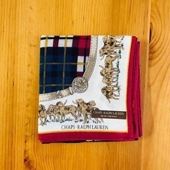 ※値下げしました【新品】CHAPS RALPH LAUREN ハンカチ（紳士物）の画像