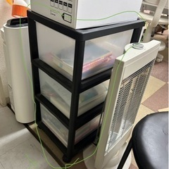 家具 オフィス用家具 3段ラック　ストッパー付きの画像