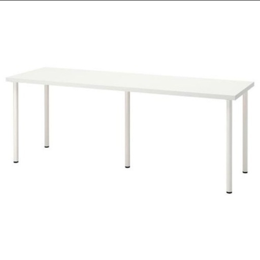 家具　IKEA リンモン オフィスデスク 200×60