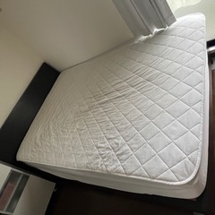 【引っ越しの為に処分します】ダブルベッド 