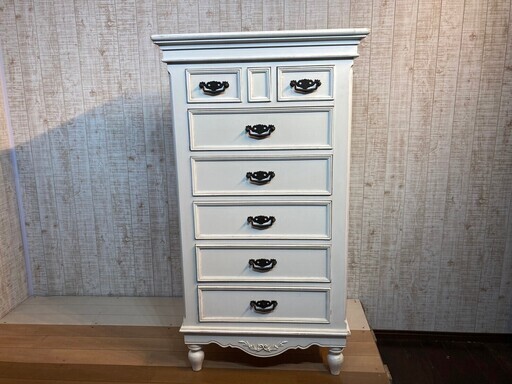 \u003c加東市\u003e引き出し　ドロワー　可愛い　収納　白家具　輸入家具　ホワイト　装飾　country corner カントリーコーナー　高級　フランス製