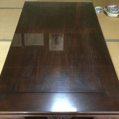 タガヤサン座卓　三尺の五尺の画像