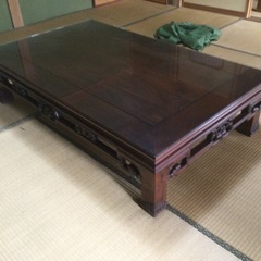 タガヤサン座卓　三尺の五尺の画像