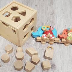カワイ　知育　木製　おもちゃ　パズルボックス