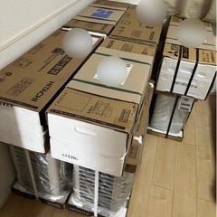 ⑥【保証付】新品エアコン　取付工事費込み価格　家電 季節、空調家...