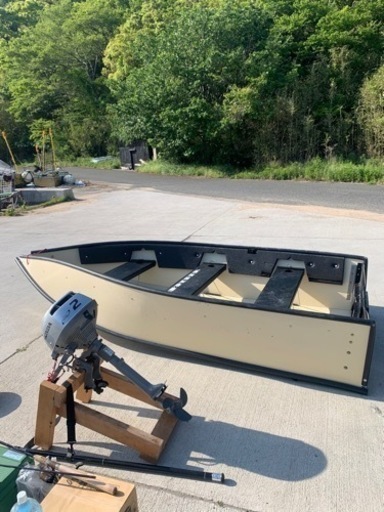 ポーターボート　10ft ホンダ2馬力エンジン付き