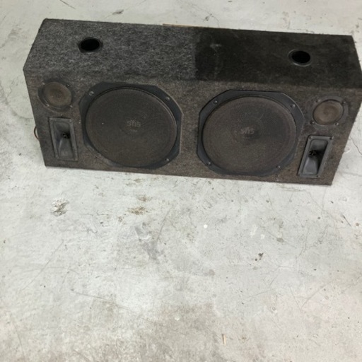 現状品　FUSION フュージョン　SNS　サブウーファースピーカーボックス　/　3Ｗayスピーカーシステム　VIPAR V-130 本体