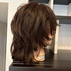 美容学生　美容師　モデルウィッグ(カットウィッグ)の画像