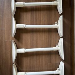 【引き渡し者決定】突っ張り耐震ポール　50-80cm　４本の画像