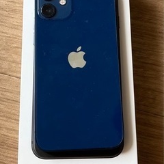 iphone 12 MINI 128GB ブルー の画像
