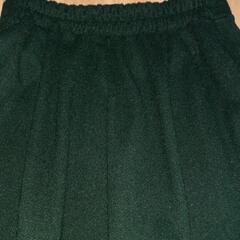 深緑色　タイト　スカート　Mサイズ　レディース　の画像
