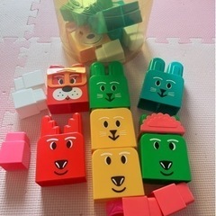 知育に ブロックの画像
