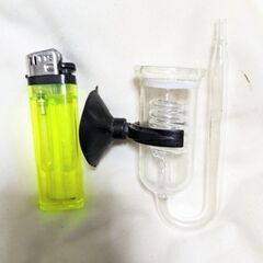 新品　熱帯魚用　CO2トルネード式拡散グラス