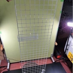 つっぱり棒　ワイヤーネット