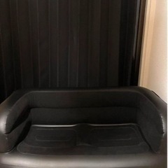 エアソファ　黒　W1370×D780×H575(mm)の画像