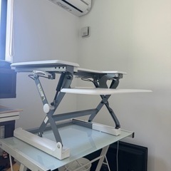 昇降式　モニター台　家具 オフィス用家具 机