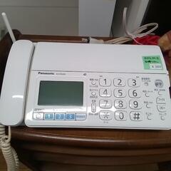 家電　Panasonic　固定電話　ＦＡＸ ファクシミリ　電話　...