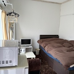 家賃1.2万円！🉑家具家電付き1Rアパート！