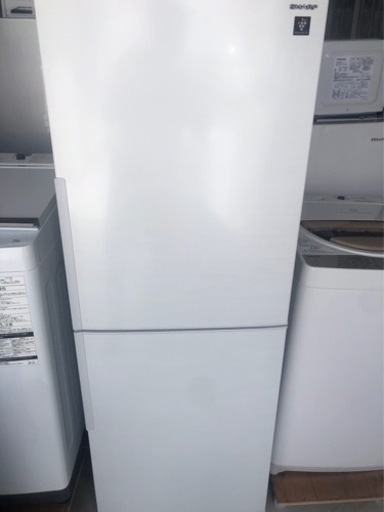 【SHARP】大容量2ドア冷蔵庫　280L