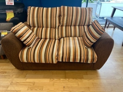 N614★ニトリ製★2Pソファ★2人掛けソファ★ソファ幅1560mm