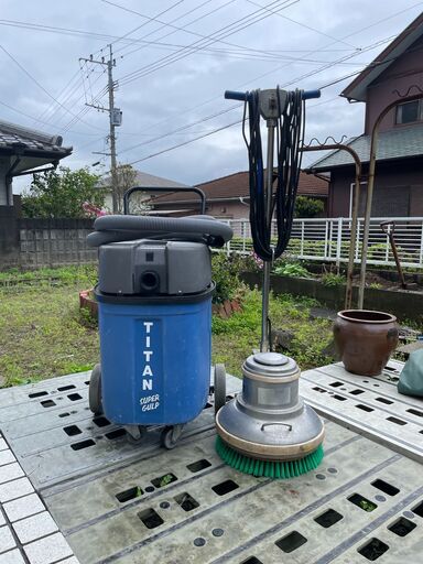 【業務用】ポリッシャー＆バキュームクリーナー