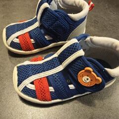 ミキハウス ホットビスケッツ ベビーサンダルの画像