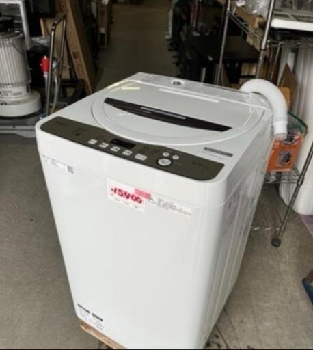 激安!!☆ 6.0kg SHARP 全自動電機洗濯機 2020年 ES-GE6D 家電 生活家電 洗濯機