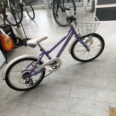 子供用自転車ASAHI20インチSTJ017973パープル【トレファク堺福田店】