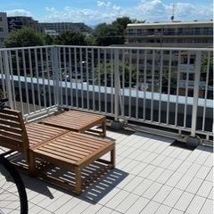 値下げ中【108枚】ウッドタイル　デッキパネル　ウッドパネル