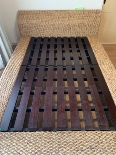 アジアン家具 ダブルベッドフレーム