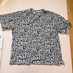 レディースTシャツヒョウ柄レオパード