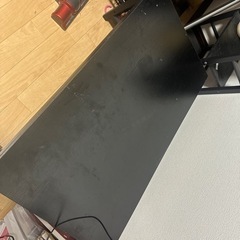 作業デスクと本棚のセット