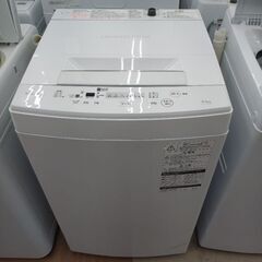 ★ジモティー割引有★ 当芝 4.5kg全自動電気洗濯機 AW-45M5(W) 2018年製 中古品