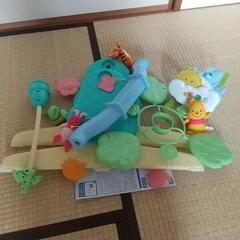 くまのプーさんの6wayジムにへんしんメリーの画像