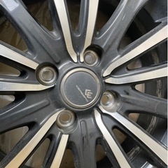 TOPY セレブロ WF5  ホイール　ブルーアースタイヤセット の画像