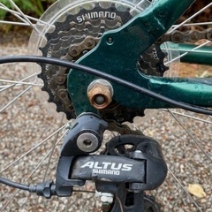 ◎お値下げしました‼️ 【断捨離中】 早い者勝ち‼️逸品 軽量 BRIDGESTONE ブリヂストン abiosアビオス SHIMANO シマノ 自転車パーツ・譲渡証明証付 の画像